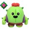 PMI International Brawl Stars Spike the Cactus Flower Fighter Plant Brawler Action Figure